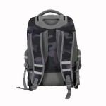 Mochila Elf C/carro B.goma 6466B 2 Div Negra